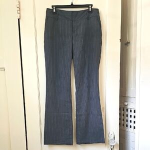 Mossimo Gray Pinstripe Trousers (6)